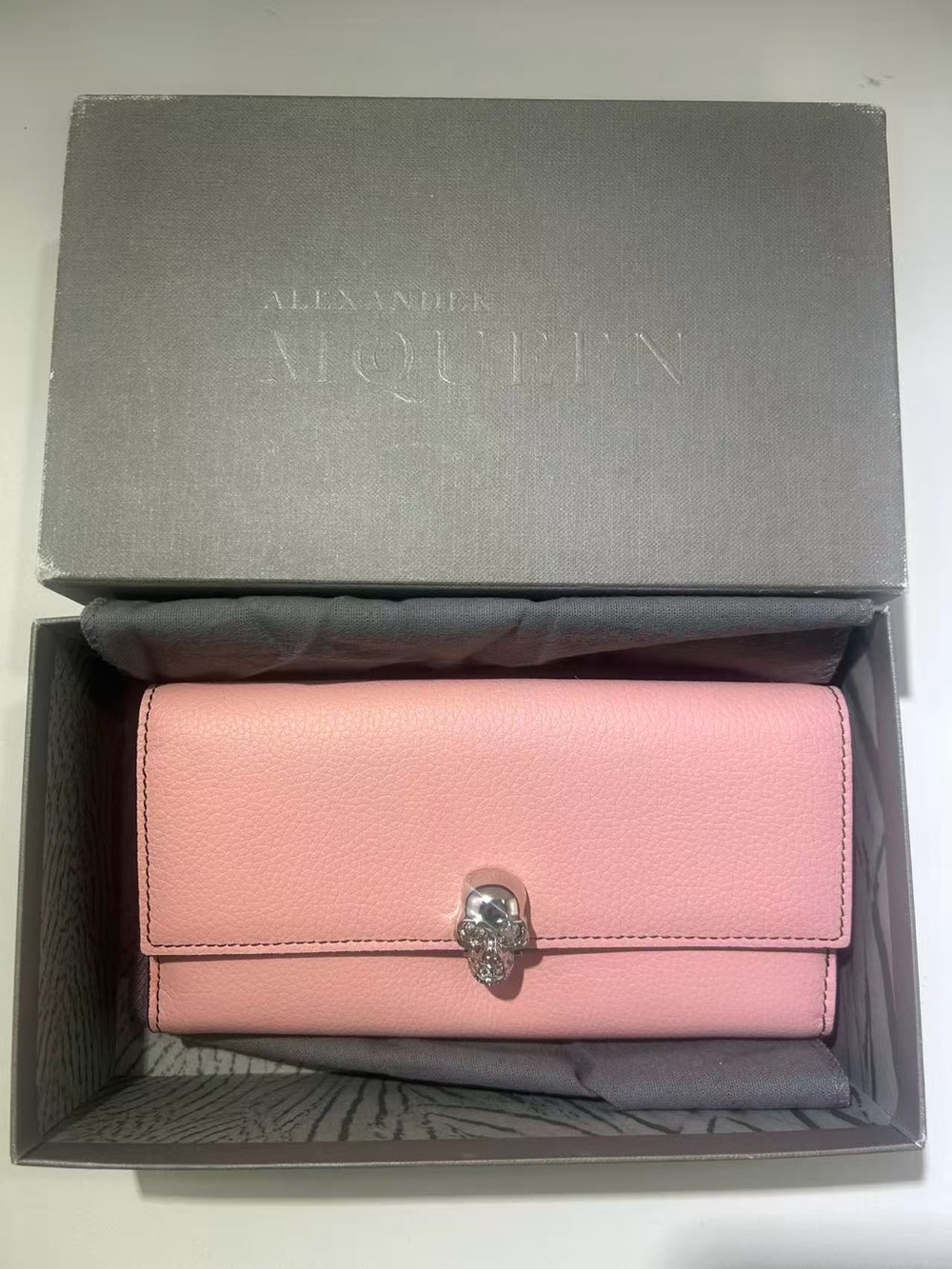 Authentic Alexander McQueen Leather Wallet